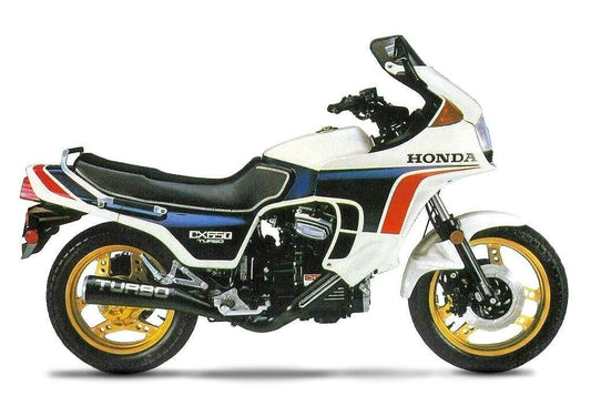 1983 Honda CX650 CX650T Turbo Manual