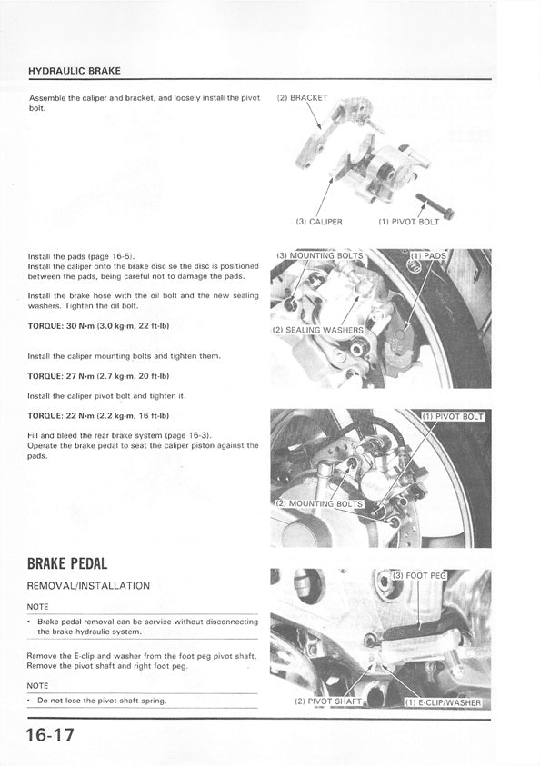 1988-1992 Honda NTV 600 Revere Repair Service Manual