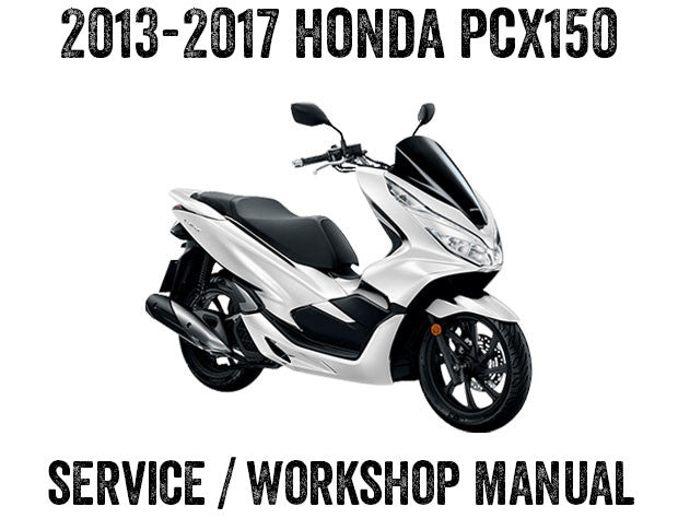 2013–2018 Honda PCX150 Scooter-Handbuch