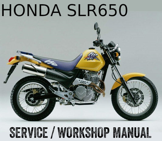 1997-2000 Honda SLR650 SLR 650 Servicehandbuch