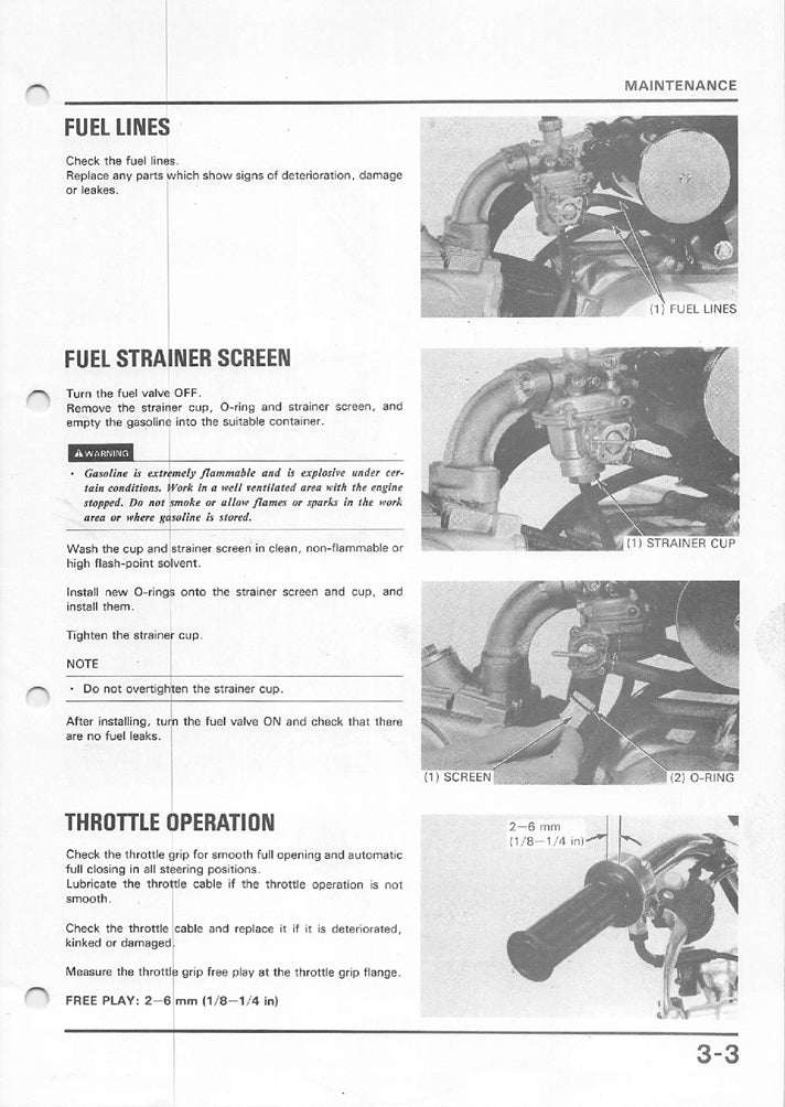 1983 Onwards Honda ST50 Dax Scooter Manual