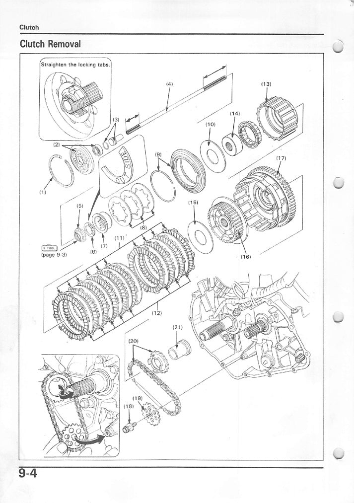 1989-1995 Honda VFR400R VFR 400 R NC30 V4 Manual