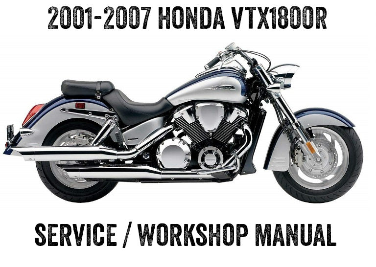 2001–2007 Honda VTX1800R Cruiser-Handbuch