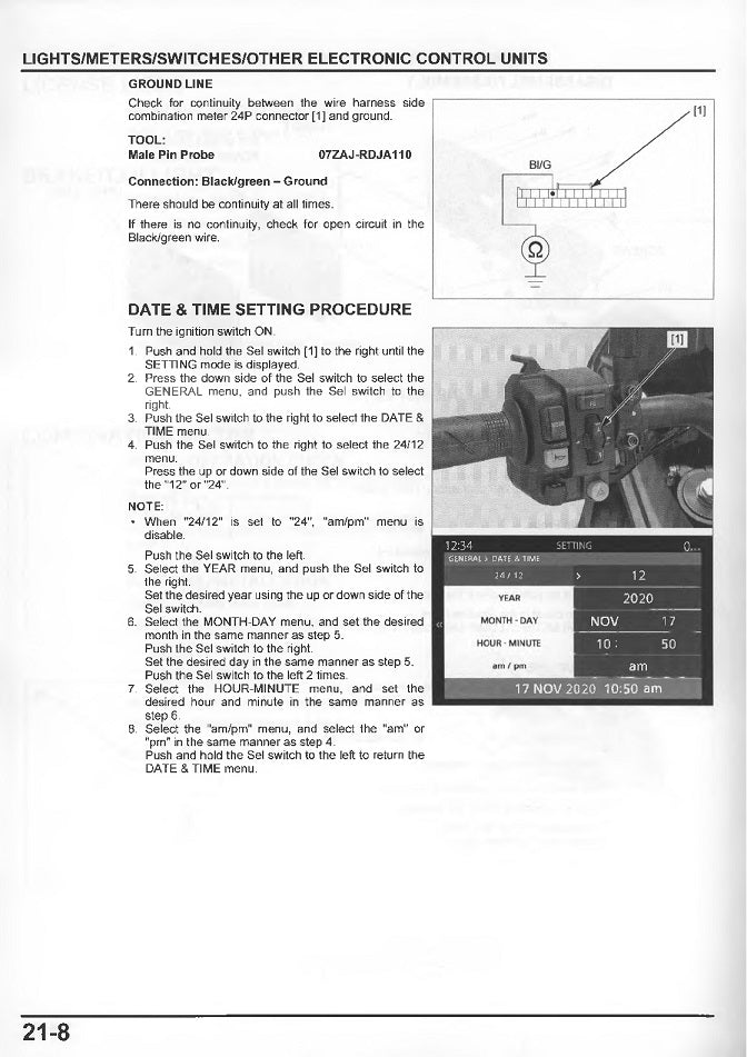 2023-2024 Honda XL750 Transalp Service Manual