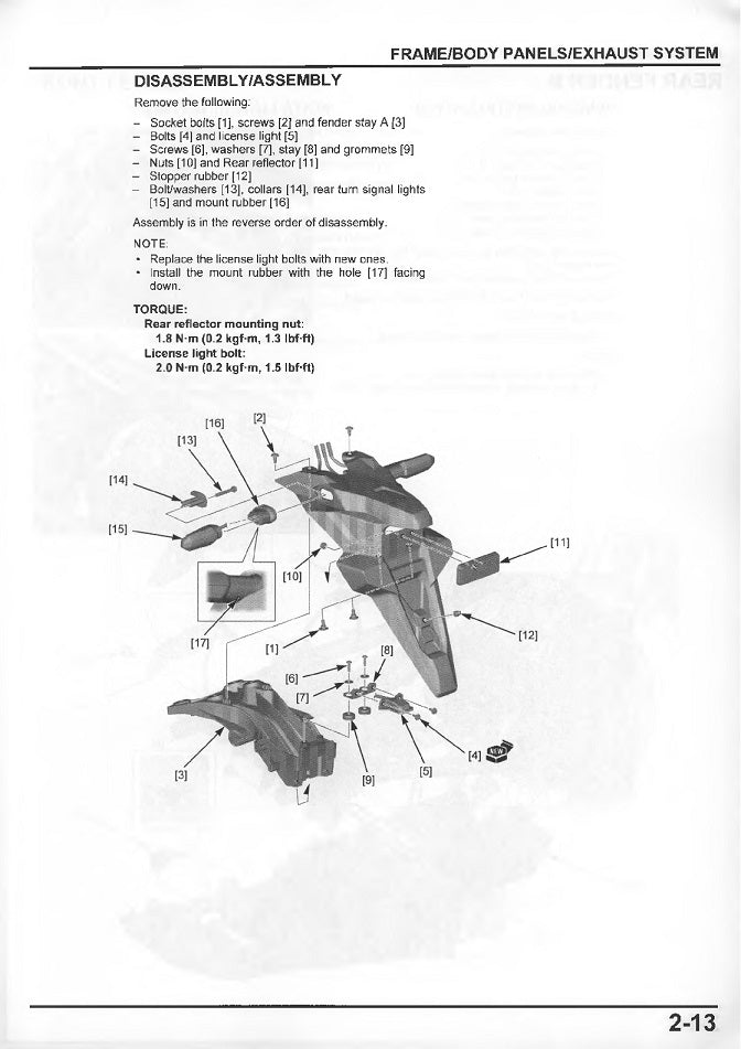 2023-2024 Honda XL750 Transalp Service Manual