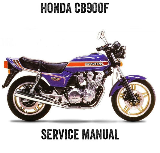 1979-1982 Honda CB900F Four Manual