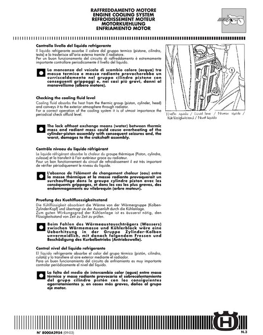 2004-2005 Husqvarna CR250 CR 250 Service Manual