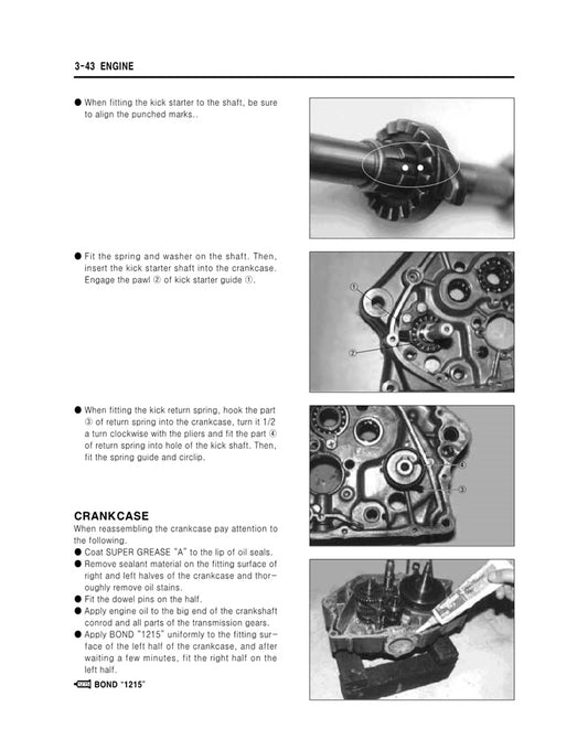 1998-2009 Hyusong XR125 XRX125 Service Workshop Manual