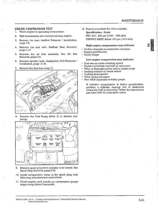 2015-2017 Indian Scout Service Manual