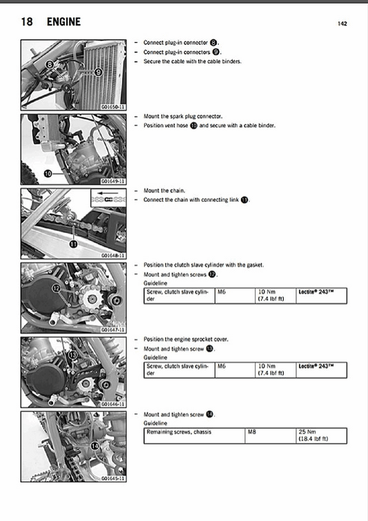 2016 KTM 200XCW 200 XCW XC-W Service Manual