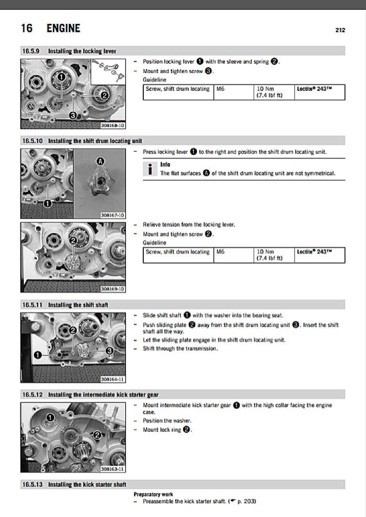 2016 KTM 250XC 250 XC Service Manual