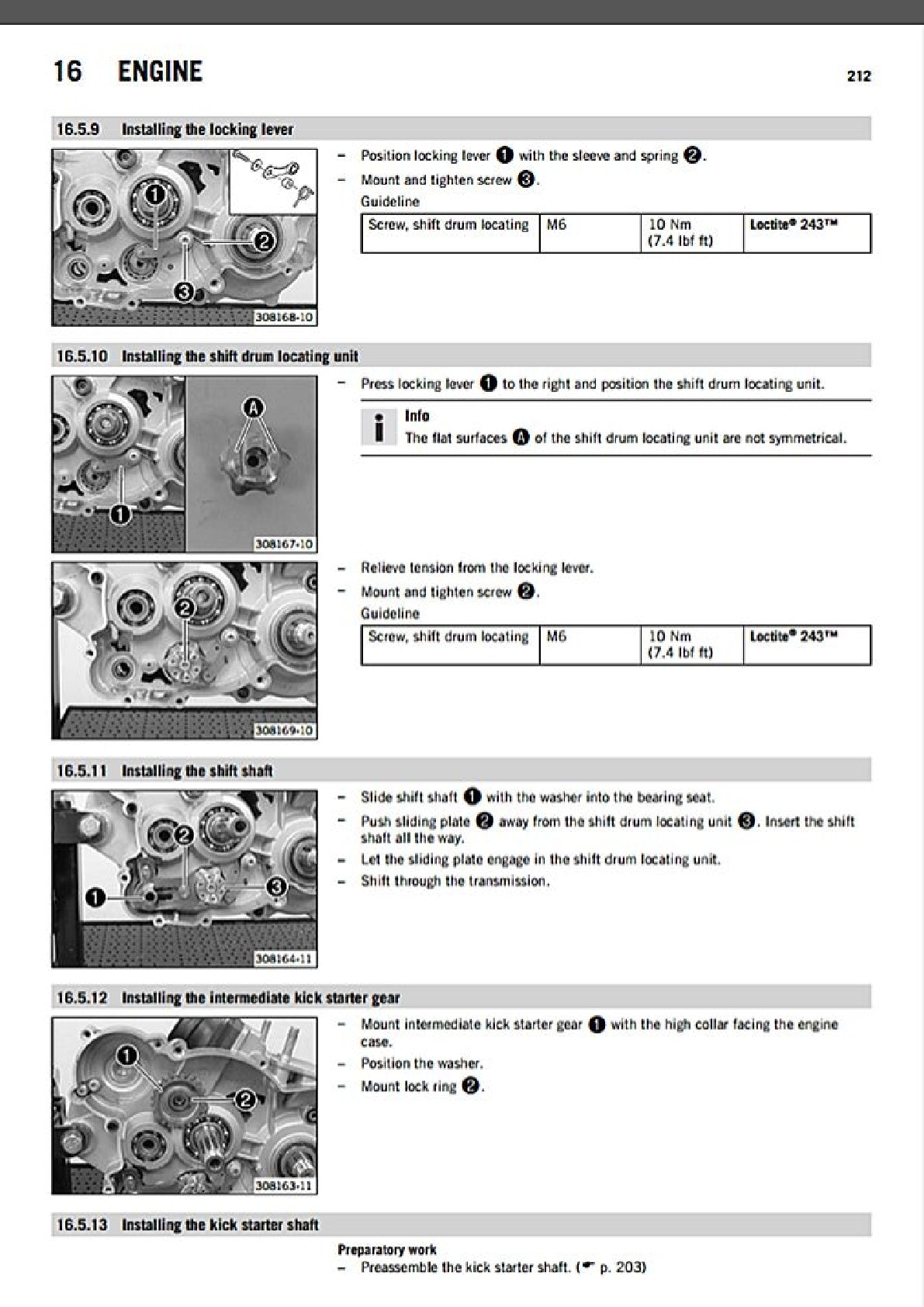 2016 KTM 300XC 300 XC Service Manual
