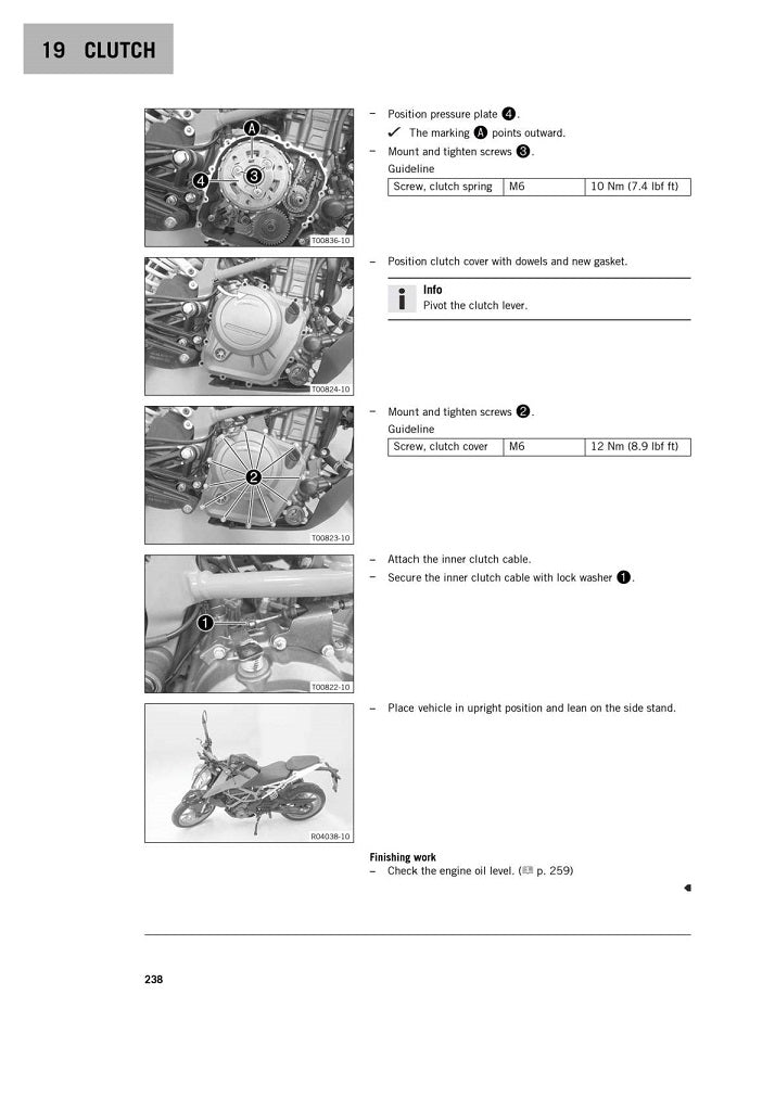 Manual de servicio KTM 390 Duke 2018-2019