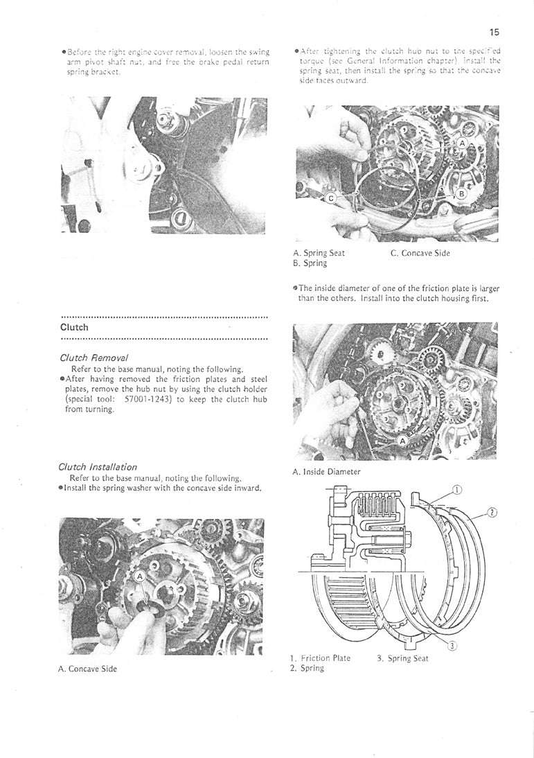 1986-2001 Kawasaki KMX200 KMX 200 Service Manual