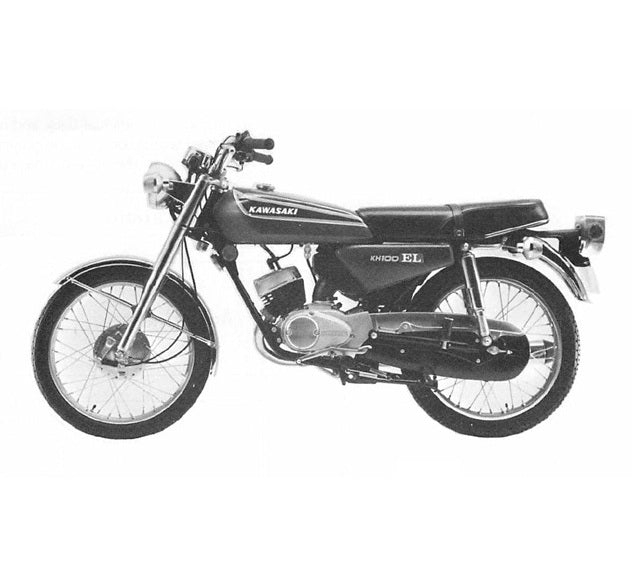 1978on Kawasaki KH100 KH 100 EL Service Manual