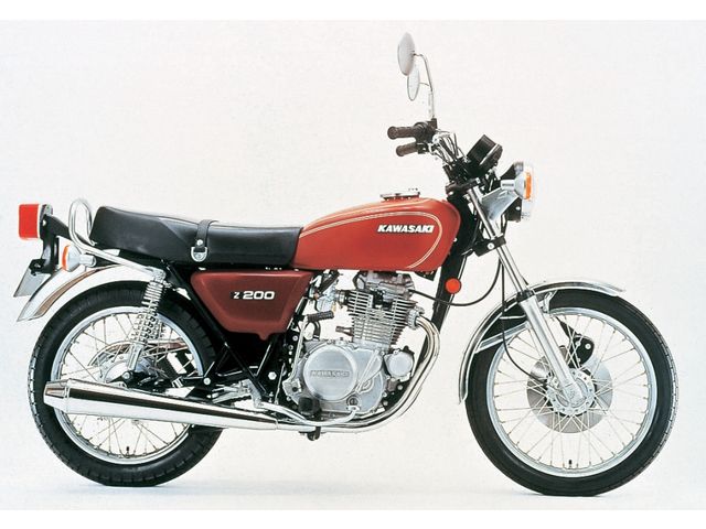 1977-1983 Kawasaki KZ200 Z200 Single Cylinder Service Manual