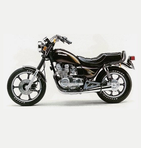 1982on Kawasaki Z550 KZ550 M1 LTD Shaft Drive Service Manual