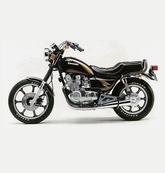 1982on Kawasaki Z550 KZ550 M1 LTD Shaft Drive Service Manual