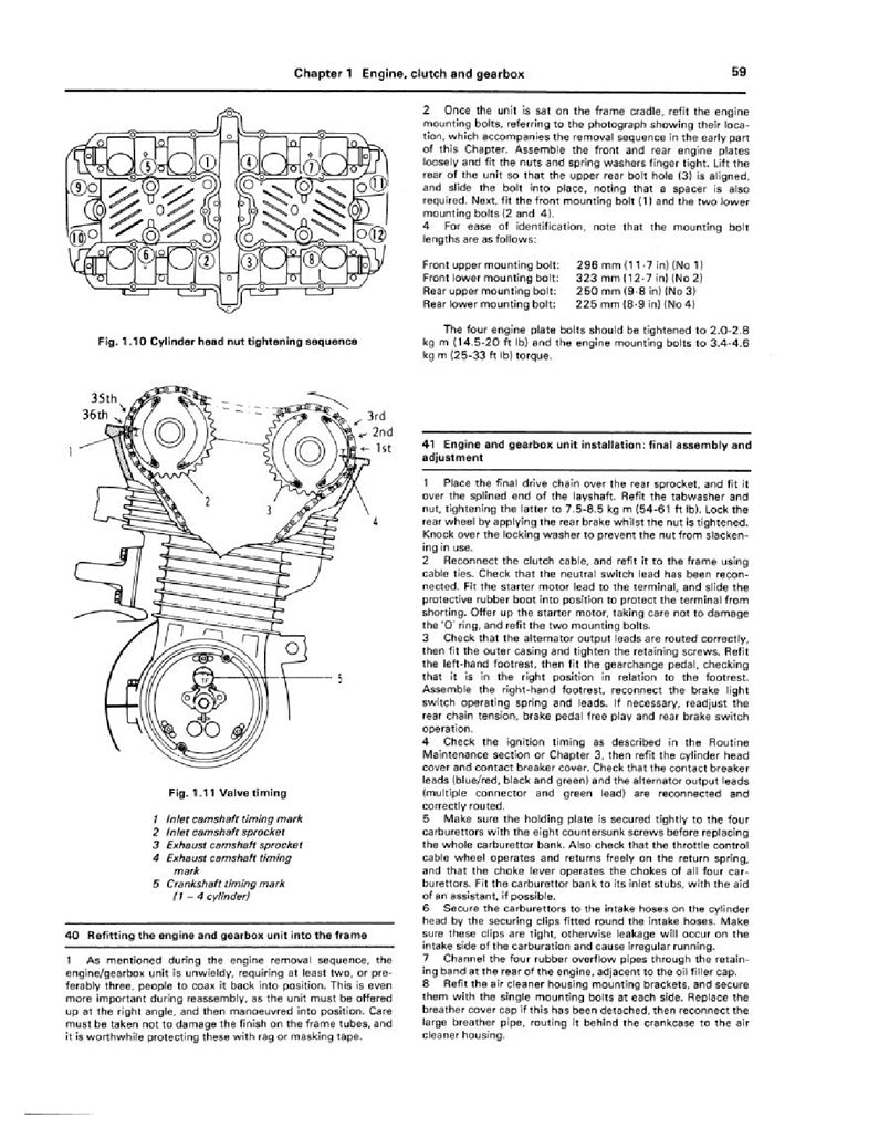1976-1977 Kawasaki Z650 Z 650 Four Service Manual