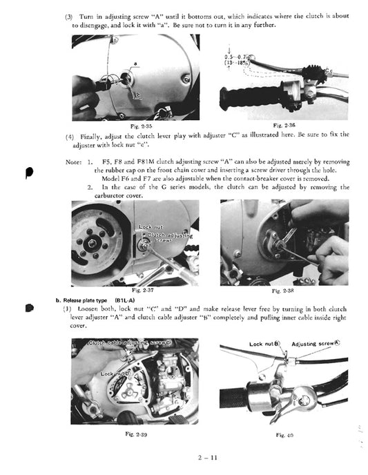 1970 Onwards Kawasaki G31M G31M-A 100 Service Manual