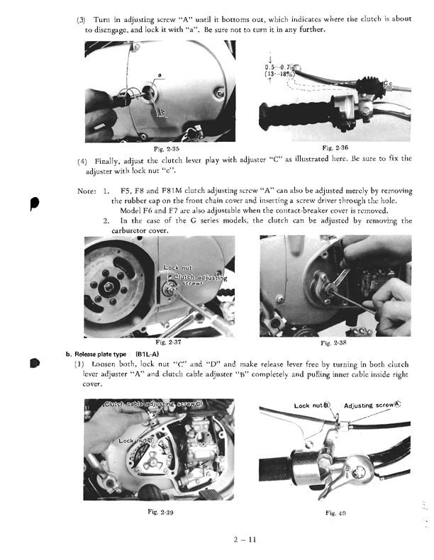 1971-1973 Kawasaki F7 175 175E Enduro Service Manual – retro