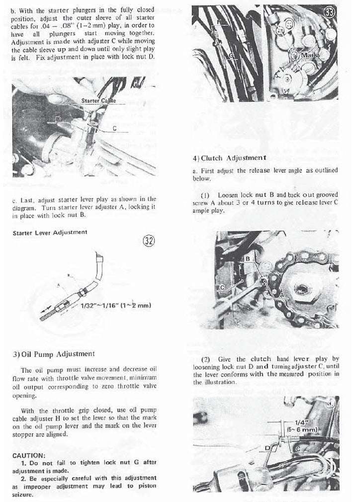 1975 Kawasaki S1C 250 Service Manual