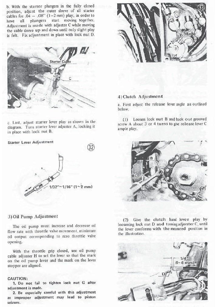 1972 Kawasaki S2 350 Service Manual