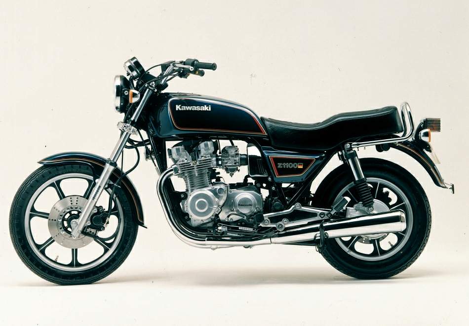 1981on Kawasaki Z1100 KZ1100 Shaft Drive Service Manual