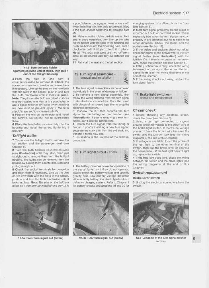 1988-1997 Kawasaki Ninja 600R ZX600C Service Manual