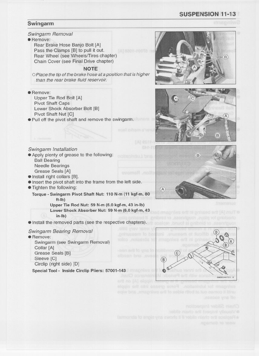 1999-2006 Kawasaki ZR7S Z750S ZR750S Service Manual