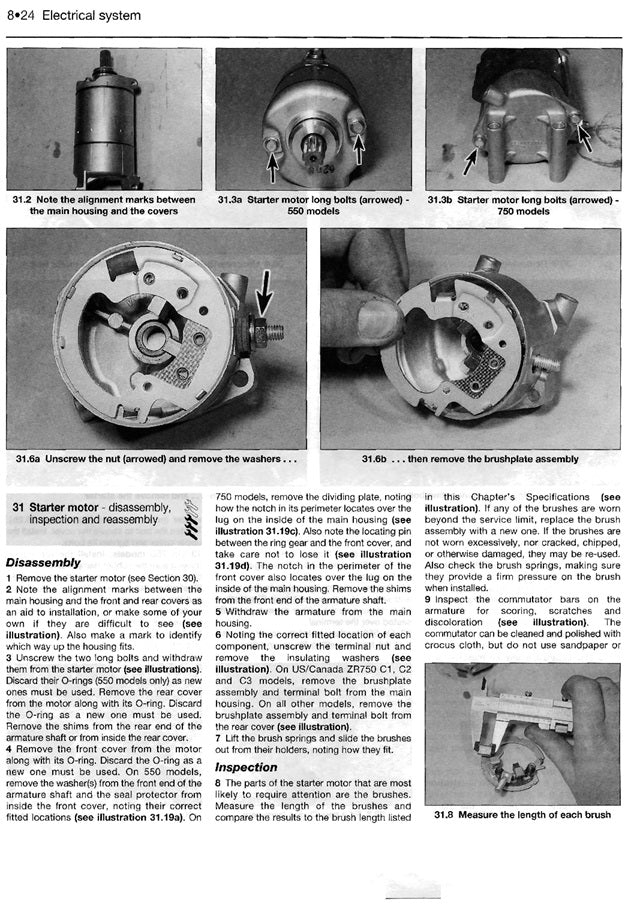 1990-1997 Kawasaki ZR750 ZR 750 Zephyr Service Manual