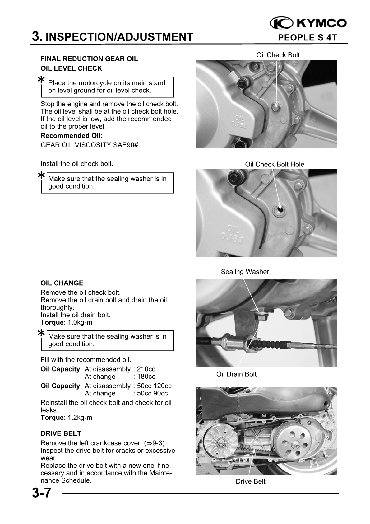 2005 onwards KYMCO People S 200 200cc 4stroke Scooter Service Manual