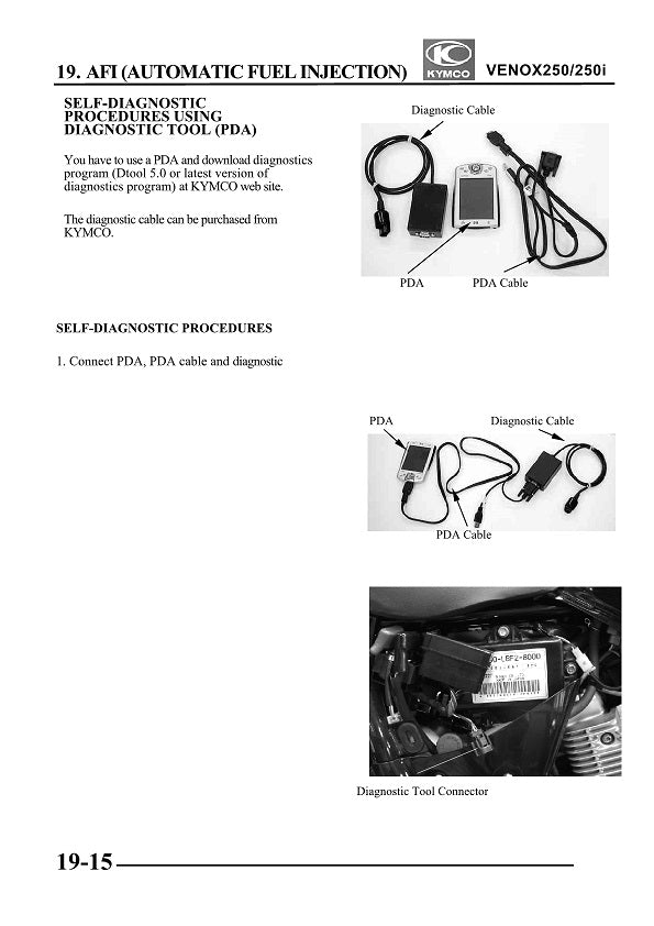 2006-2016 KYMCO Venox 250i 250cc Service Manual