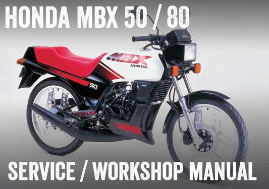 1979-1988 Honda MBX50 Manual