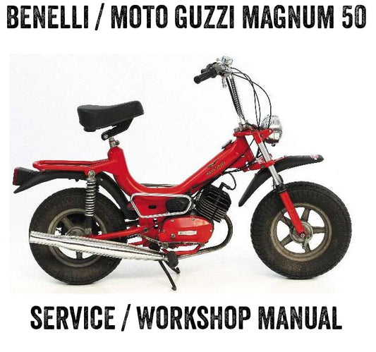 1978on Benelli / Moto Guzzi Magnum 50 50cc Service Manual