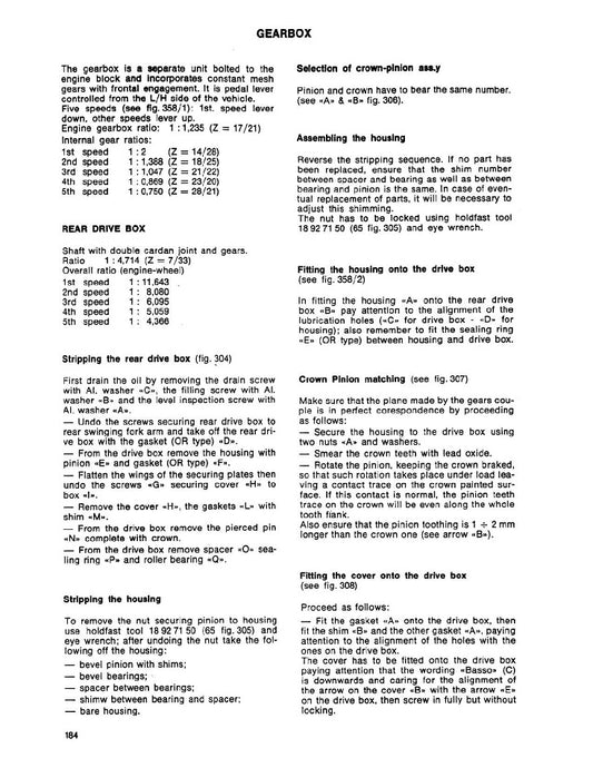 1976 to 1978 Moto Guzzi 850 Le Mans I Service Manual