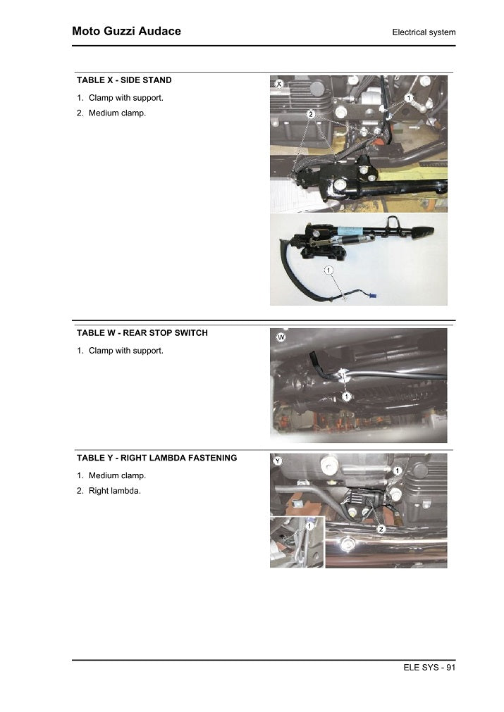 2015onwards Moto Guzzi Audace 1400 Service Manual