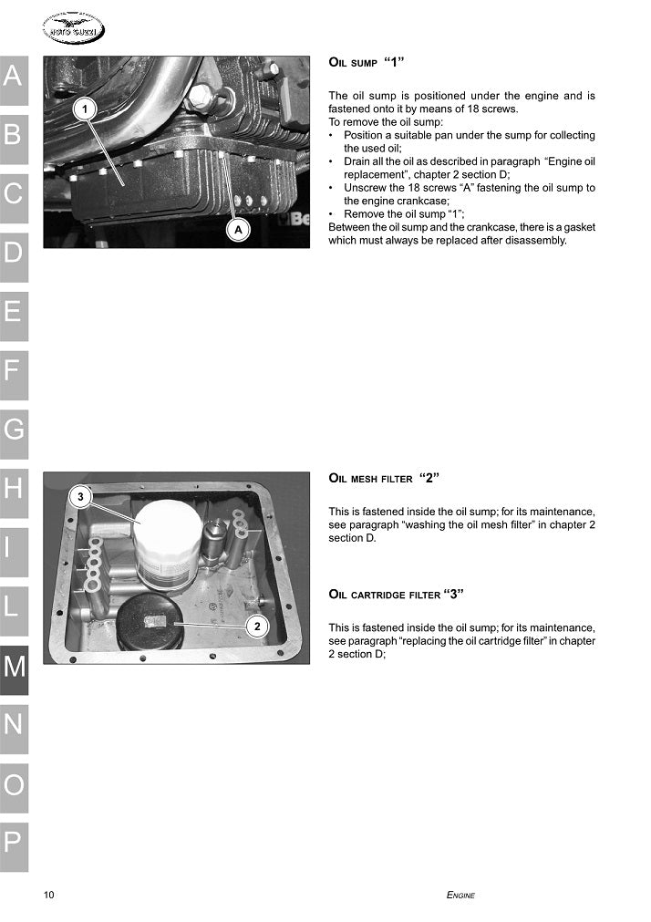 2001 to 2013 Moto Guzzi California 1100 EV Touring Service Manual