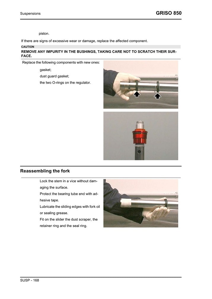 2006 to 2009 Moto Guzzi Griso 850 Service Manual