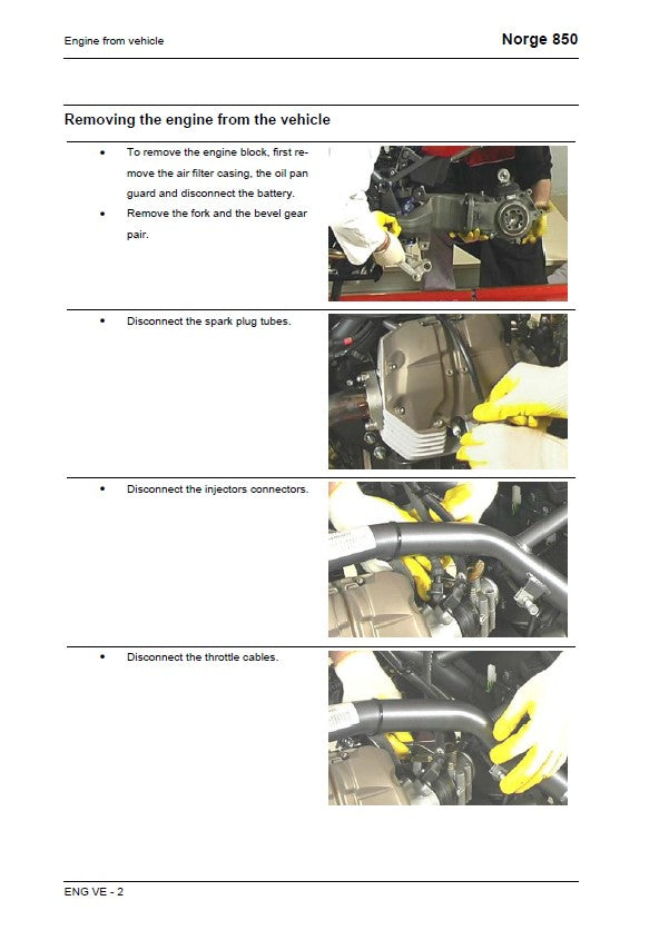 2006-2011 Moto Guzzi Norge 850 Service Manual