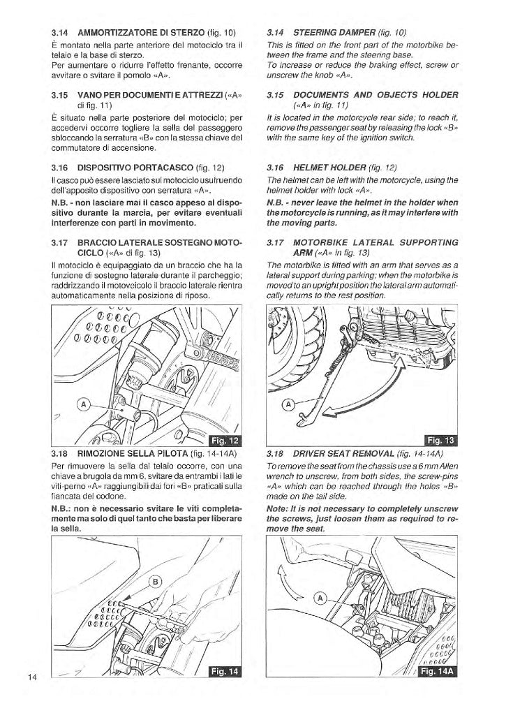 Manual de servicio de carbohidratos Moto Guzzi Sport 1100 de 1994 a 1996