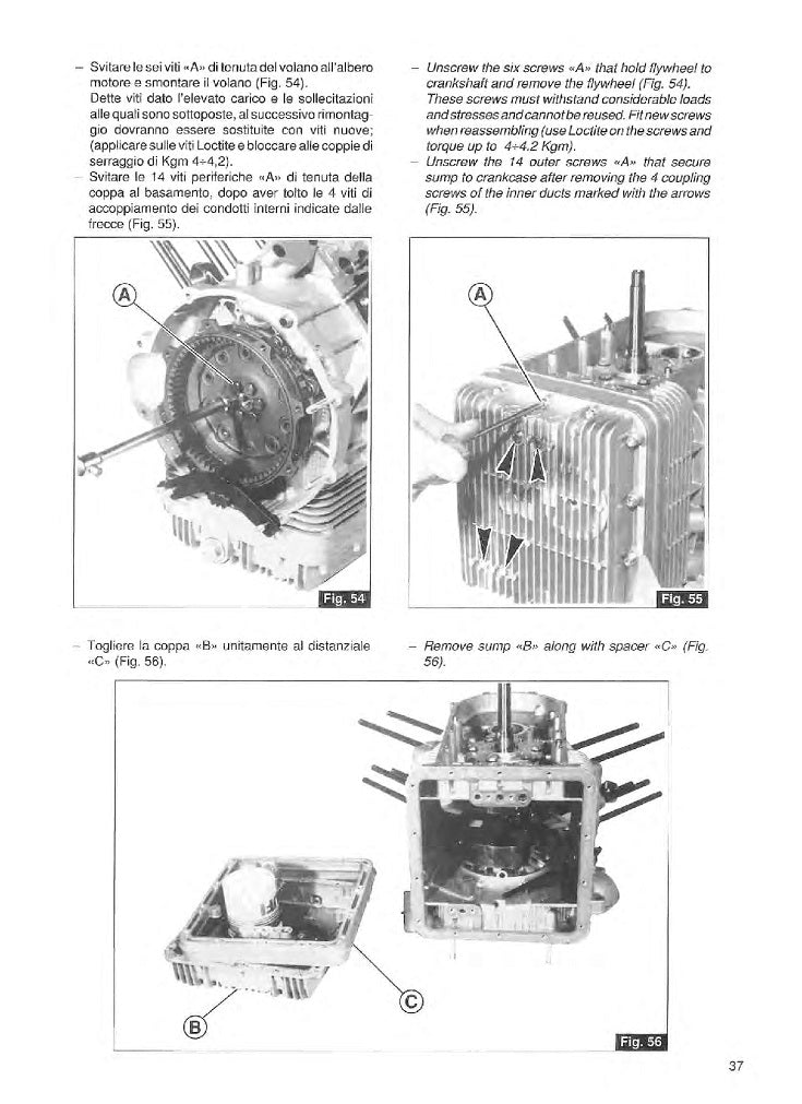 1994 to 1996 Moto Guzzi Sport 1100 Carb Service Manual