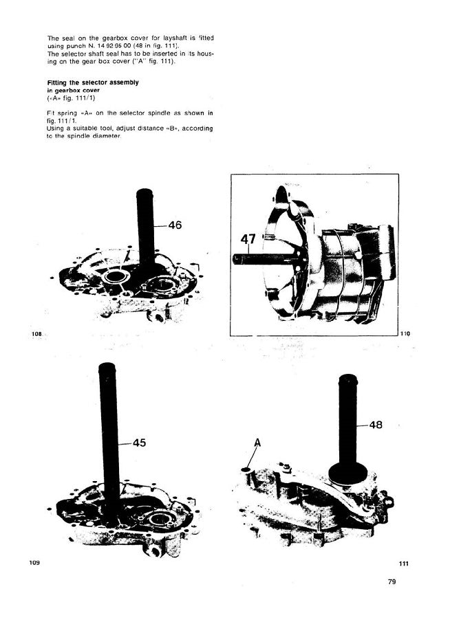 1974 to 1984 Moto Guzzi 850 T3 Service Manual