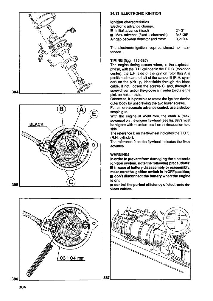 1988 a 1992 Moto Guzzi 1000 SP III Manual de servicio