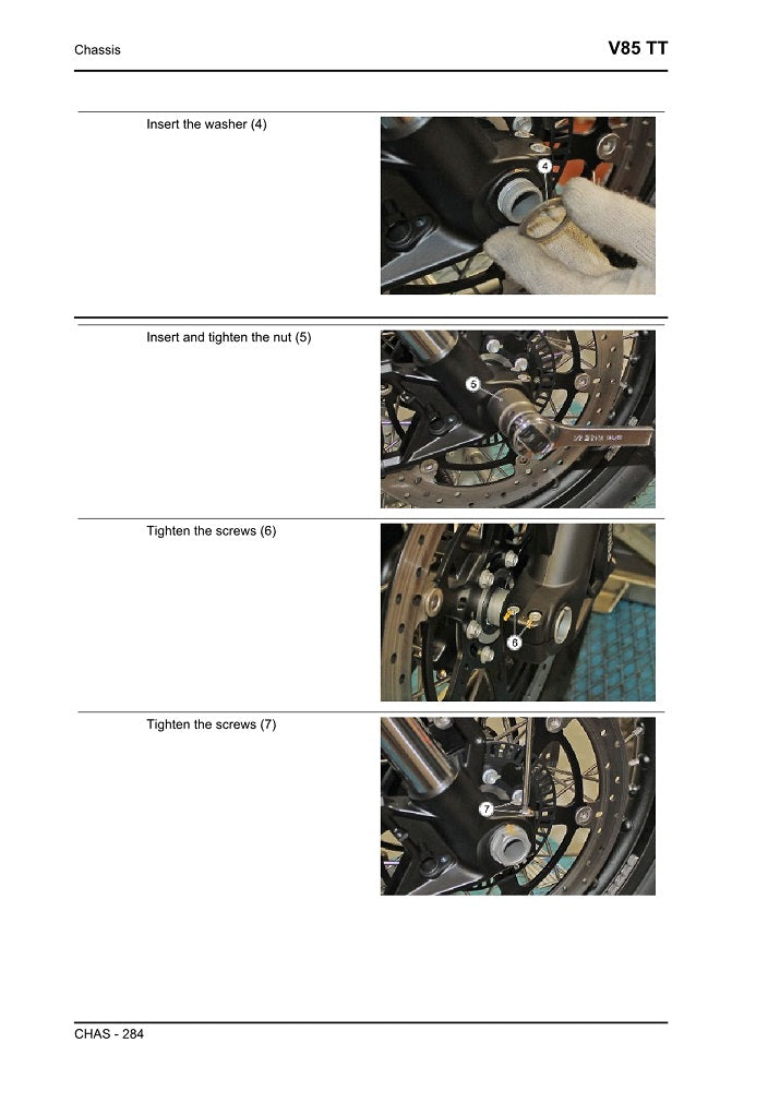 2019-2021 Moto Guzzi V85 TT Service Manual