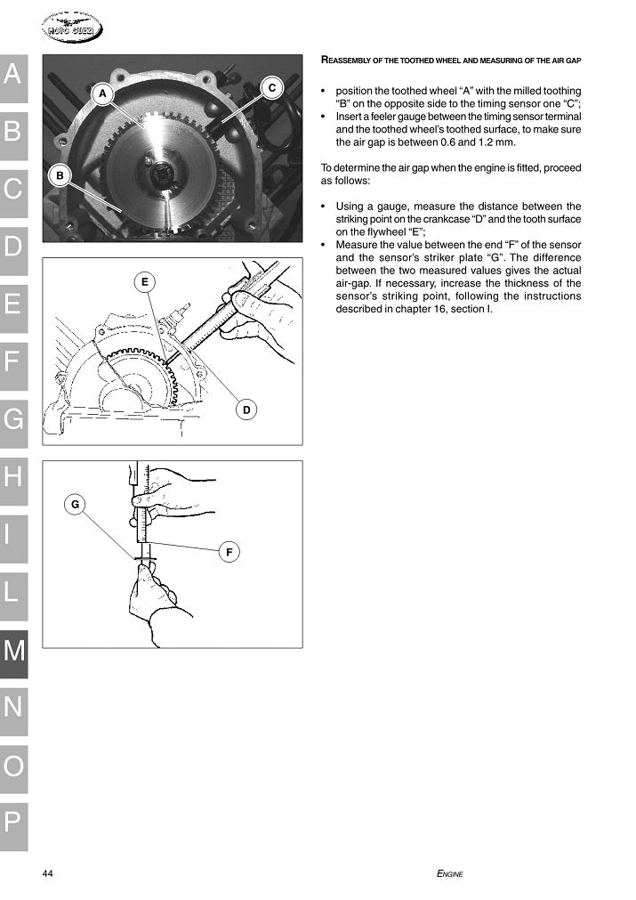 1999 to 2004 Moto Guzzi V11 Sport Naked Service Manual