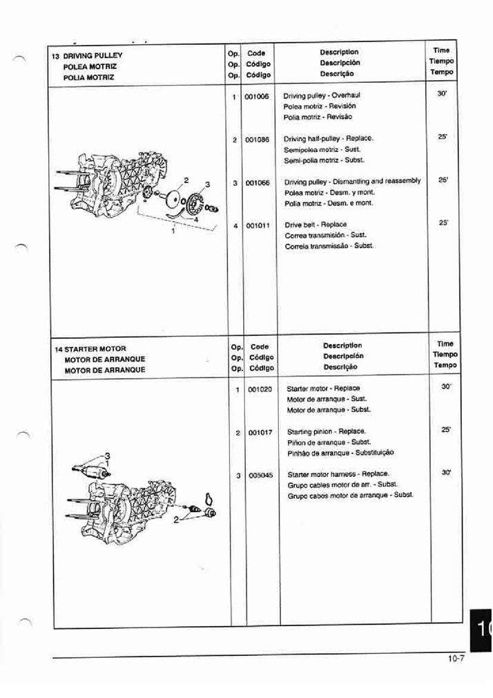 2003-2005 Piaggio LT150 LT 150 Scooter Service Manual