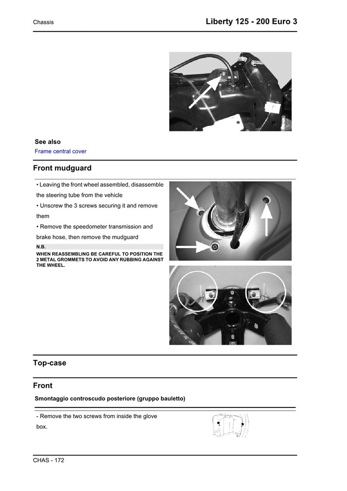 2006-2015 Piaggio Liberty 125 4t Euro3 Scooter Service Manual