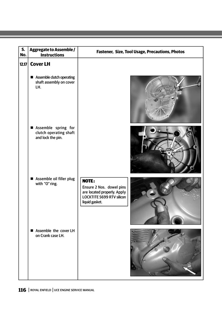 2017-2020 Royal Enfield Bullet 500 EFI Service Manual