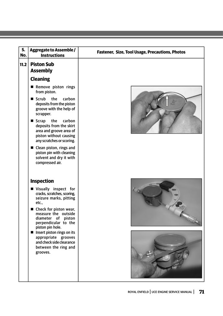 2017-2020 Royal Enfield Bullet Classic 500 EFI Service Manual